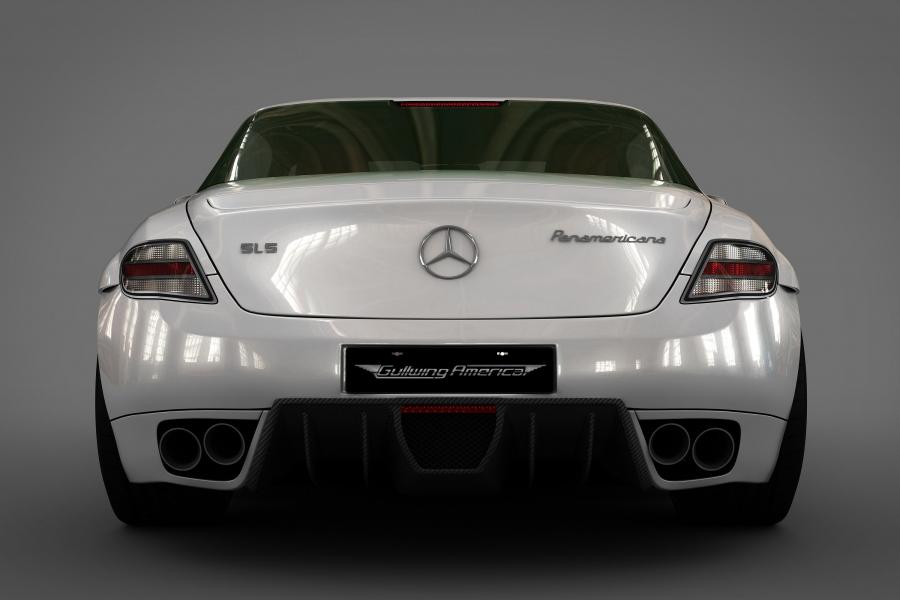  Mercedes-Benz SLS AMG Panamericana Body Package by GWA Tuning 2009 года  (фото 7 из 11)